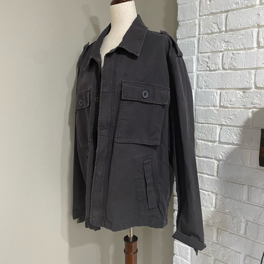 Men’s Old Navy Charcoal Military Jacket